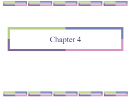 Chapter 4-Student notes