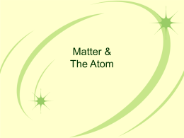 Atom Basics - We Heart Science