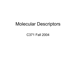 Molecular Descriptors