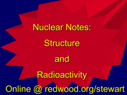 NuclearNotes06 - Redwood High School