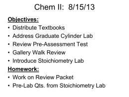 chemistry I review pwrpt.