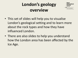London`s geology overview