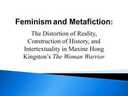 Feminism and Metafiction: