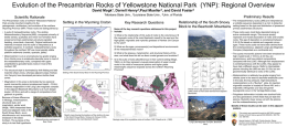 Evolution of the Precambrian Rocks of Yellowstone National