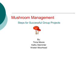 Mushroom Management - NAU jan.ucc.nau.edu web server