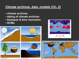 Climate archives.
