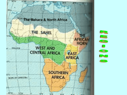 The Sahara & North Africa