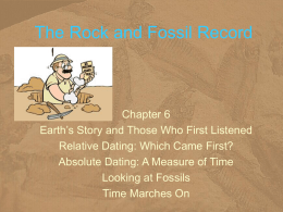 Earth`s Story and those who first listened