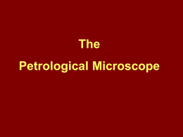 Geology: Petrological Microscope for Higher