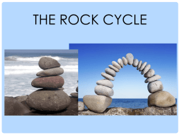 The Rock Cycle!! How the heck do we get rocks?