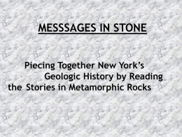 NY Metamorphic rocks (Orgonik)
