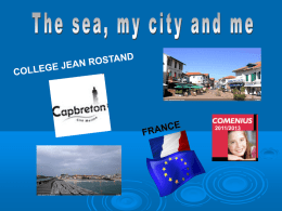 Capbreton, France - The sea, my city and me