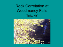 Kirk Dornton`s PowerPoint on Rock Correlation
