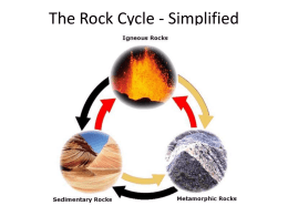The Rock Cycle - Simplified