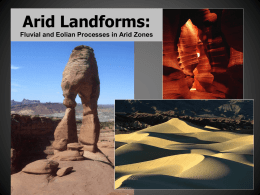 18. Arid Landforms