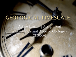Geological Timescale