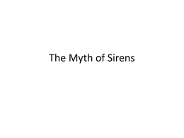 The Myth of Sirens