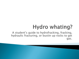 Hydro whating?