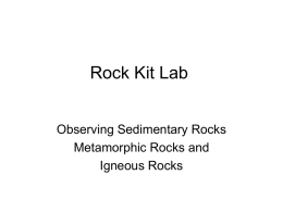 Rock Kit Lab