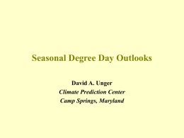 Seasonal Degree Day Outlooks - Home