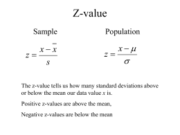 Z-value