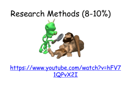 Research Methods