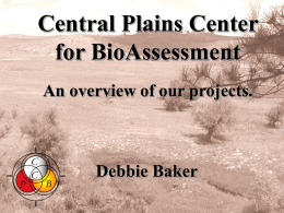 A powerpoint presentation about CPCB projects