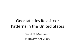 Geostatistics2