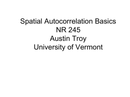 Lecture - The University of Vermont