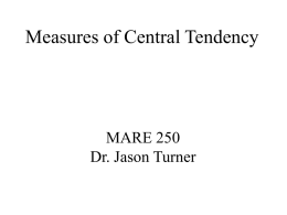 Q 1 - for Dr. Jason P. Turner