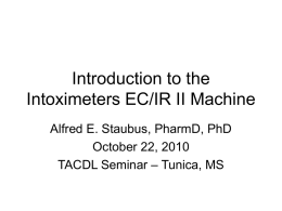 Introduction to EC/IRII