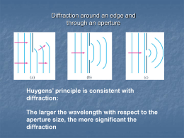 Single Slit Diffraction and Resolution