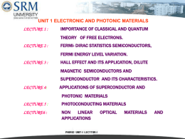 Lecture 1 - SRM University