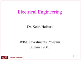 Electrical Engineering Program & Profession