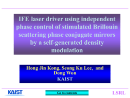 New concept of laser fusion driver using Stimulated