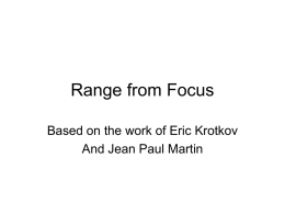 Range from Focus