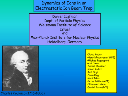 ppt 2.1MB - Weizmann Institute of Science