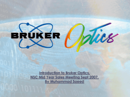 Bruker Optics