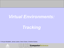 Tracking Technologies - UCL Computer Science