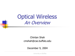 Optical Wireless systems: An Overview