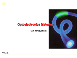 Optoelectronics Materials