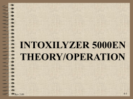06 Intoxilyzer 5000EN Theory and Operation