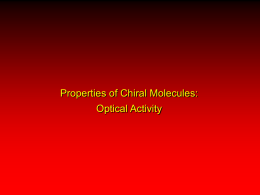 Optical Activity - Chemistry With BT