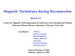 Magnetic Turbulence During Reconnection