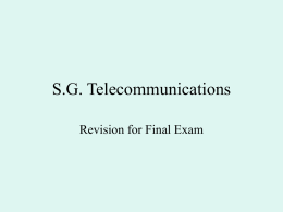 SG Telecommunications