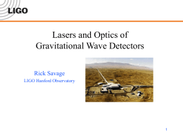 SeaUnivStudentsTalk - LIGO Hanford Observatory