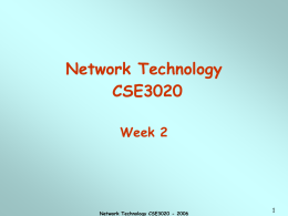 431-624 Computer Networks