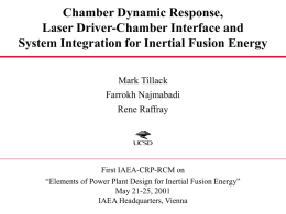 PPT - Fusion Energy Research Program