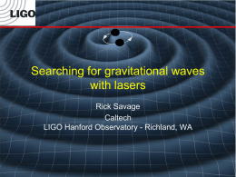 UCLA Symposium F 2 C@80 Nov. 2009 16 - LIGO | Hanford