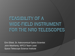 feasibility of A wide-field instrument for the NRO telescopes